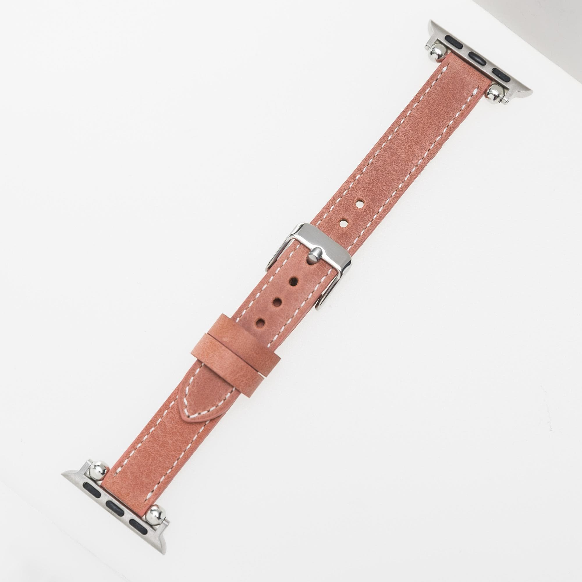 B2B - Leather Apple Watch Bands - Ferro Seamy Style Bouletta B2B