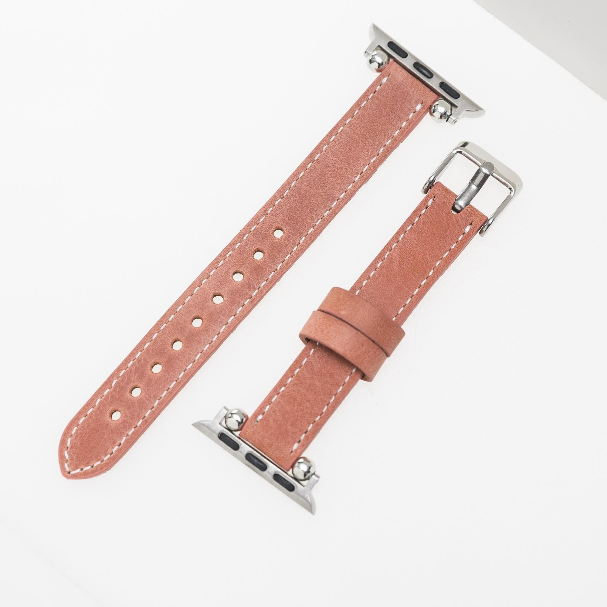 B2B - Leather Apple Watch Bands - Ferro Seamy Style Bouletta B2B