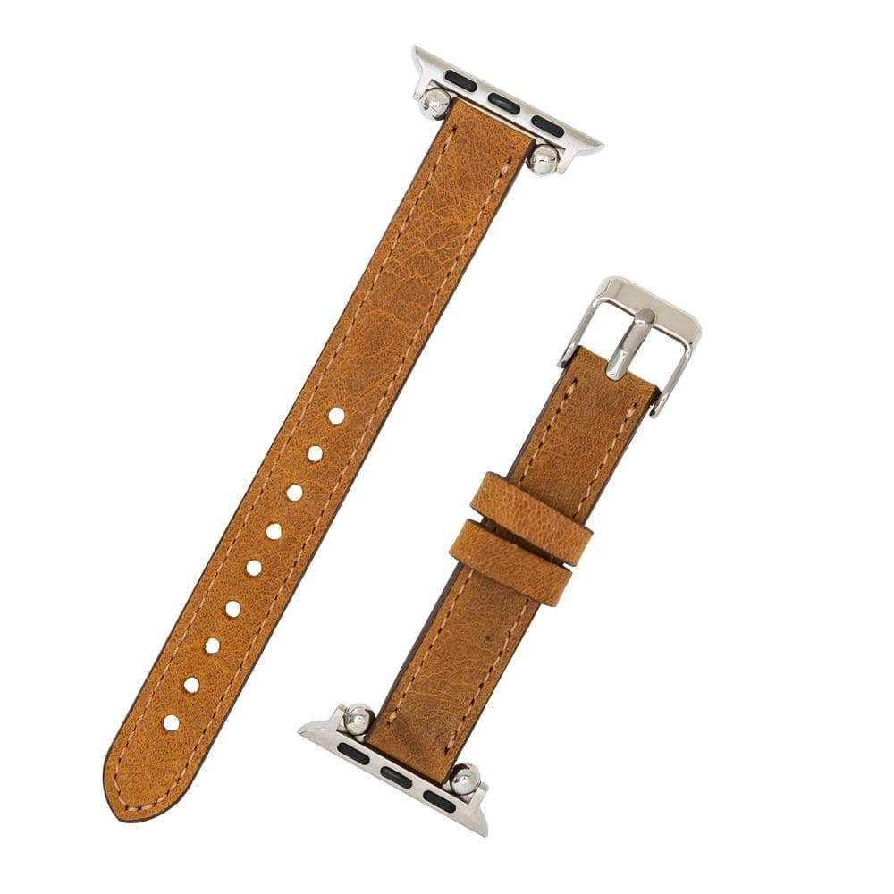 B2B - Leather Apple Watch Bands - Ferro Seamy Style Bouletta B2B