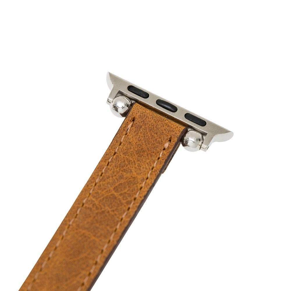 B2B - Leather Apple Watch Bands - Ferro Seamy Style Bouletta B2B