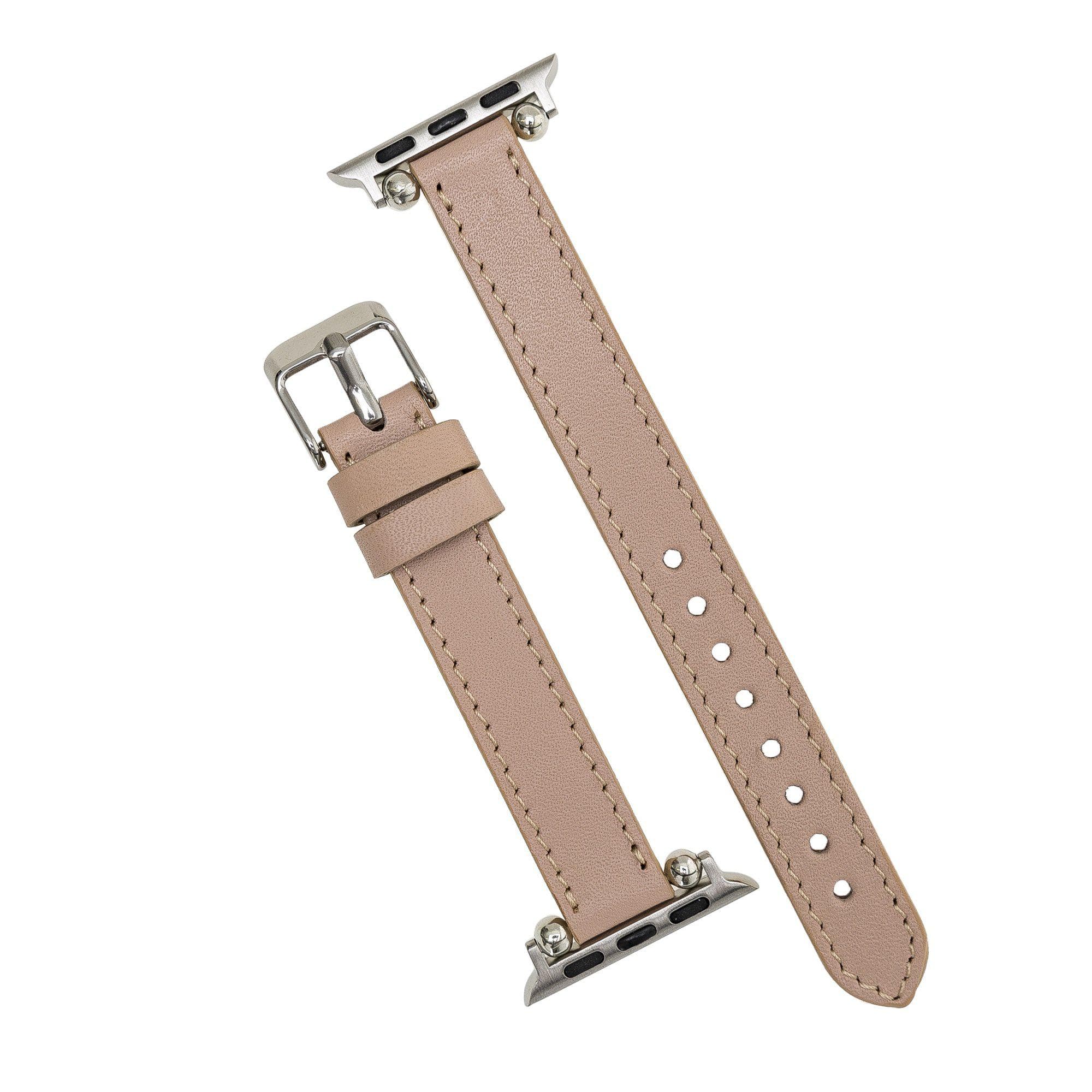 B2B - Leather Apple Watch Bands - Ferro Seamy Style Bouletta B2B