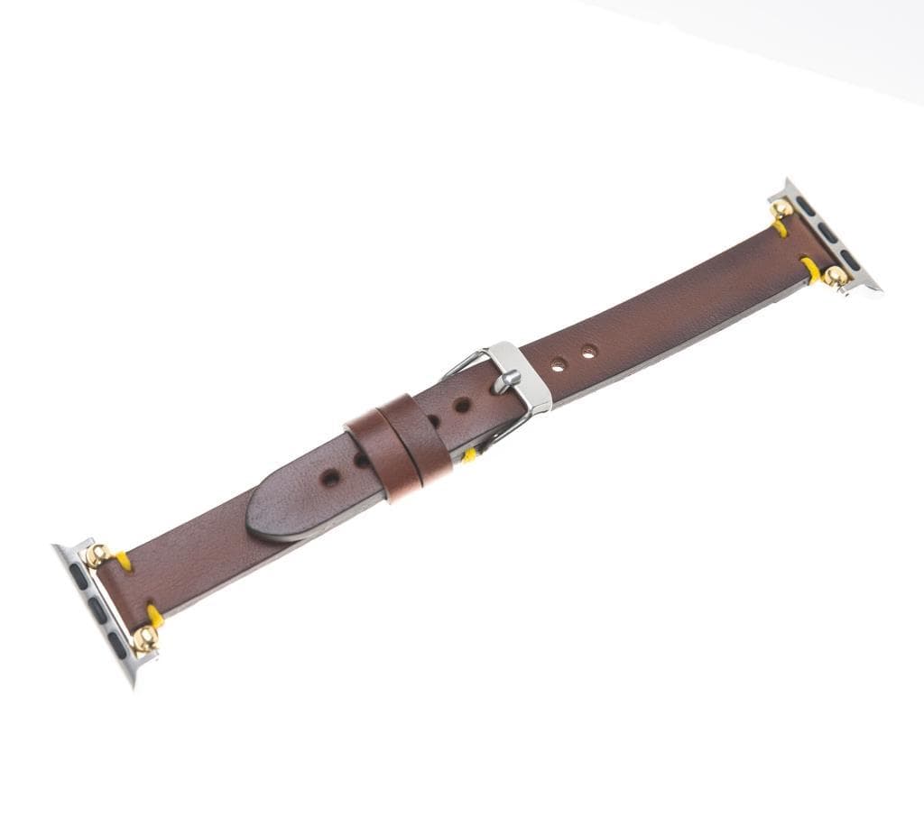 B2B - Leather Apple Watch Bands - Ferro Seamy Style Bouletta B2B