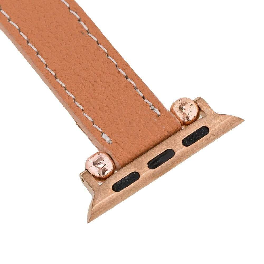 B2B - Leather Apple Watch Bands - Ferro Seamy Style Bouletta B2B