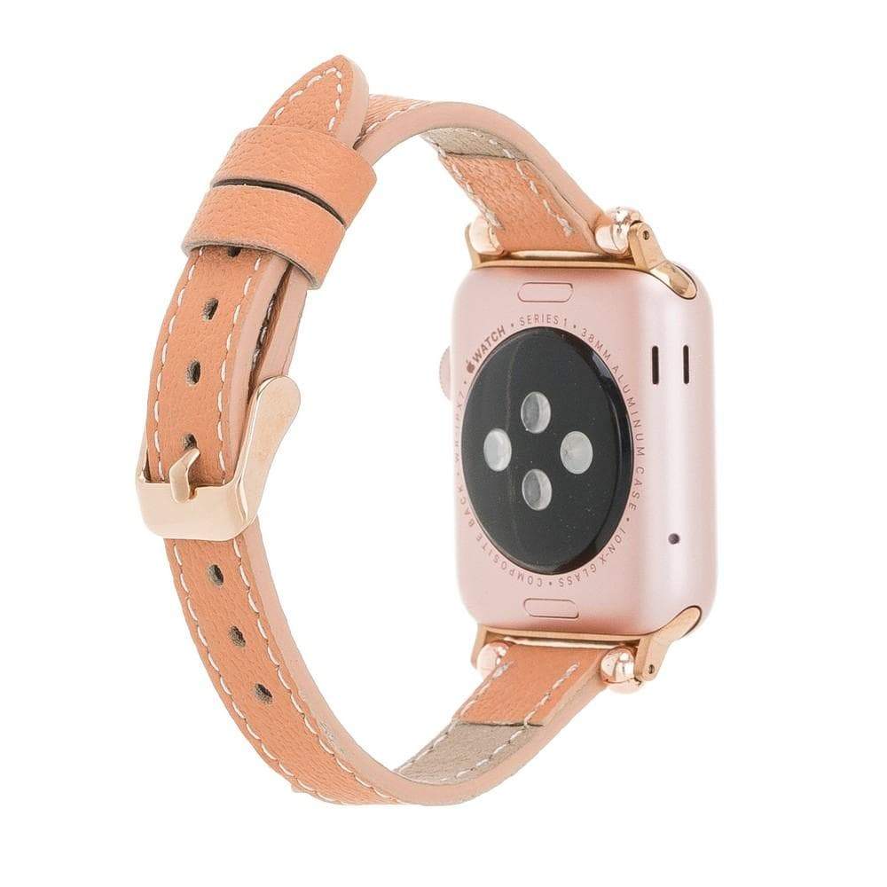 B2B - Leather Apple Watch Bands - Ferro Seamy Style Bouletta B2B