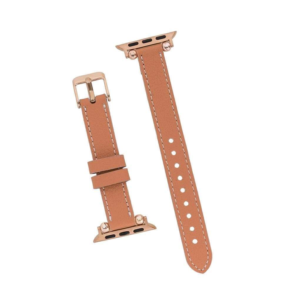 B2B - Leather Apple Watch Bands - Ferro Seamy Style Bouletta B2B