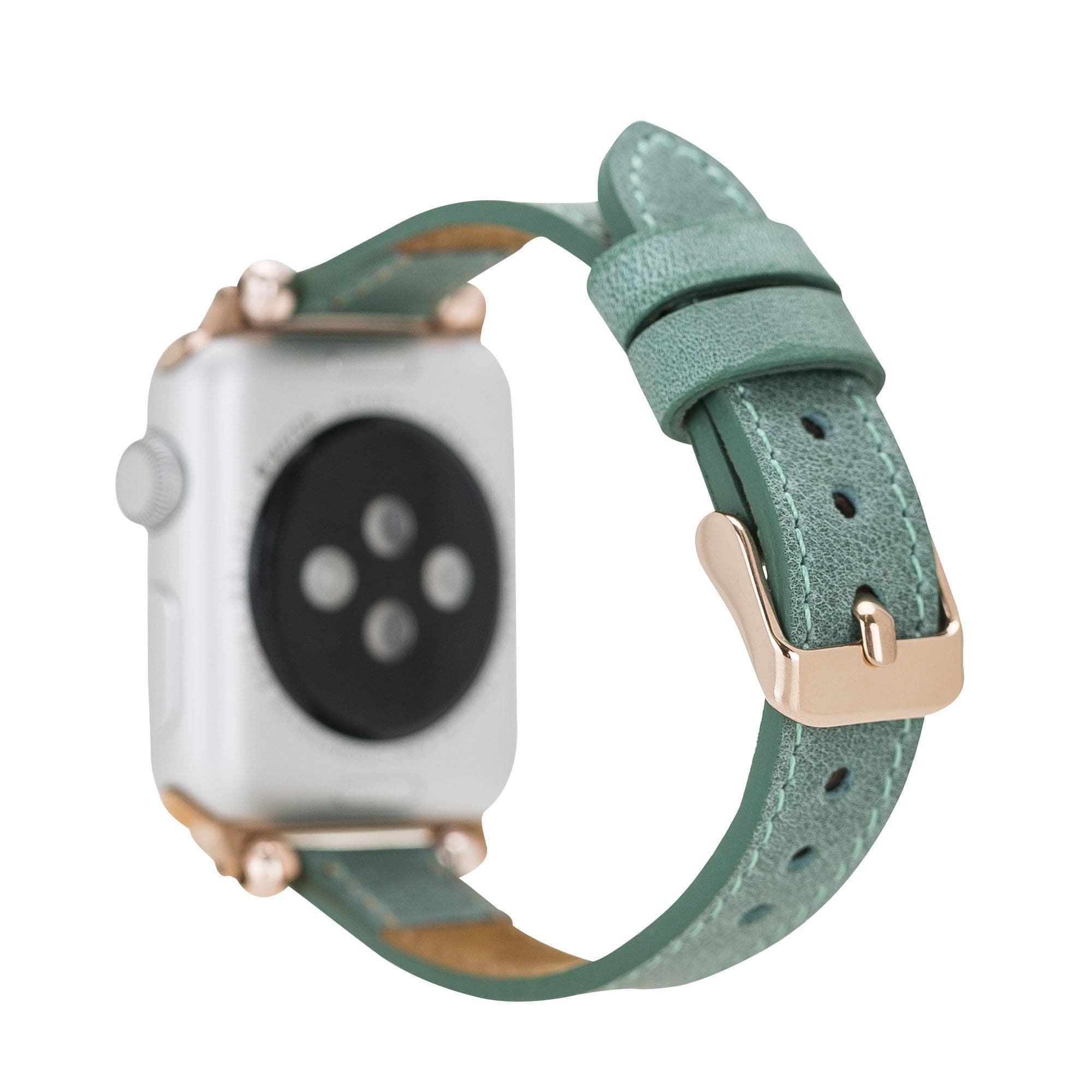 B2B - Leather Apple Watch Bands - Ferro Seamy Style Bouletta B2B