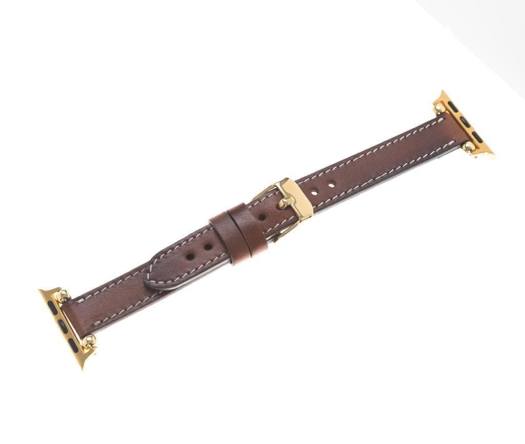B2B - Leather Apple Watch Bands - Ferro Seamy Style Bouletta B2B