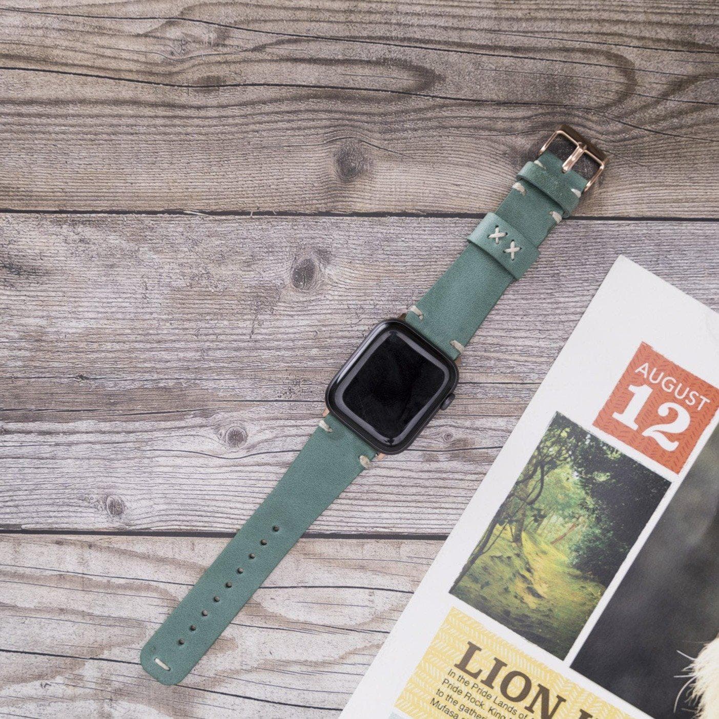 B2B - Leather Apple Watch Bands - Orfe Style Bouletta B2B