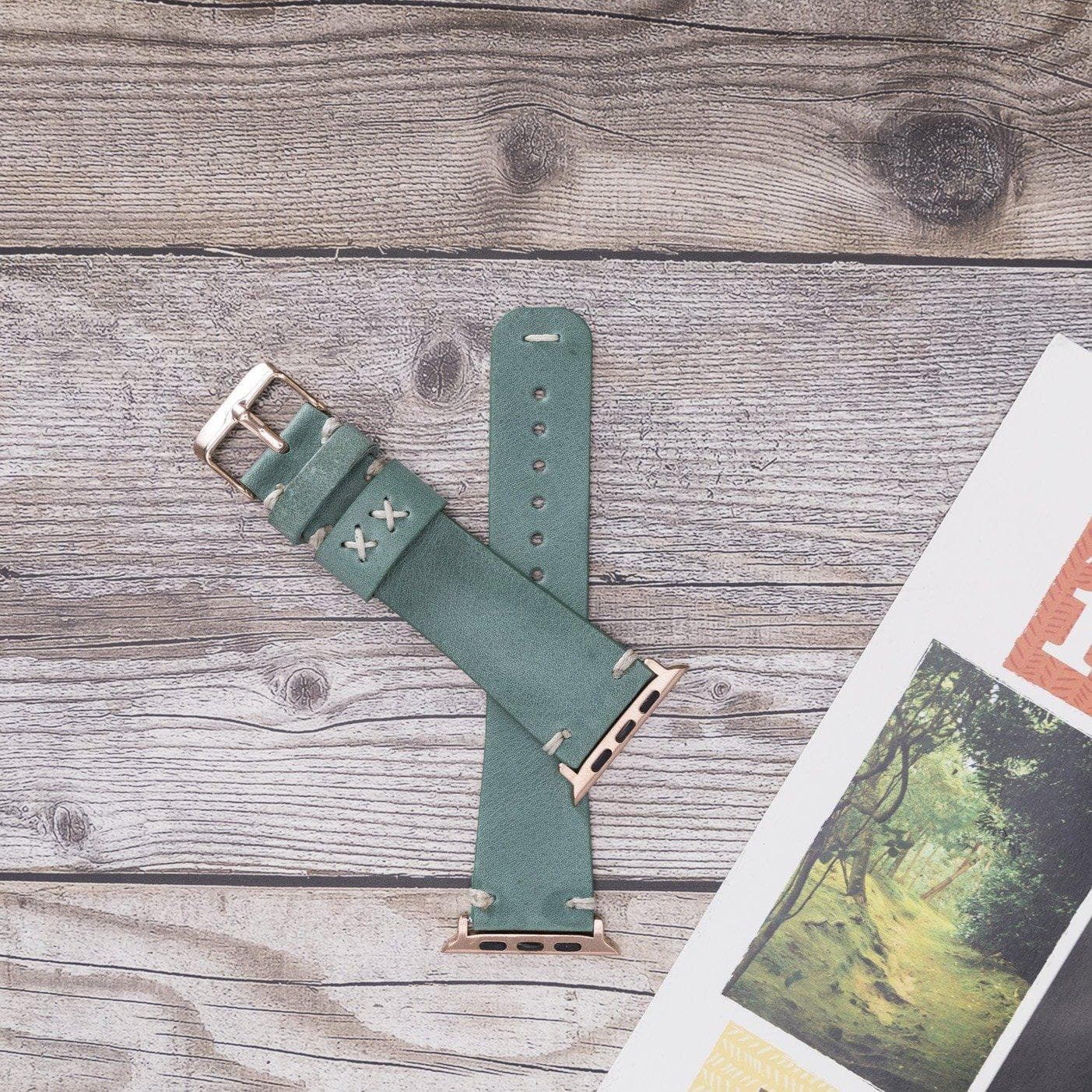 B2B - Leather Apple Watch Bands - Orfe Style Bouletta B2B