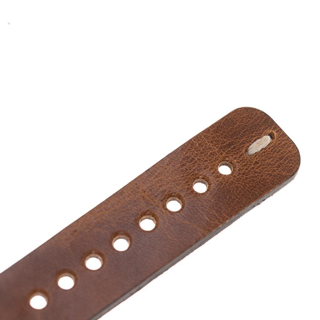 B2B - Leather Apple Watch Bands - Pulsar Cuff Style Bouletta B2B