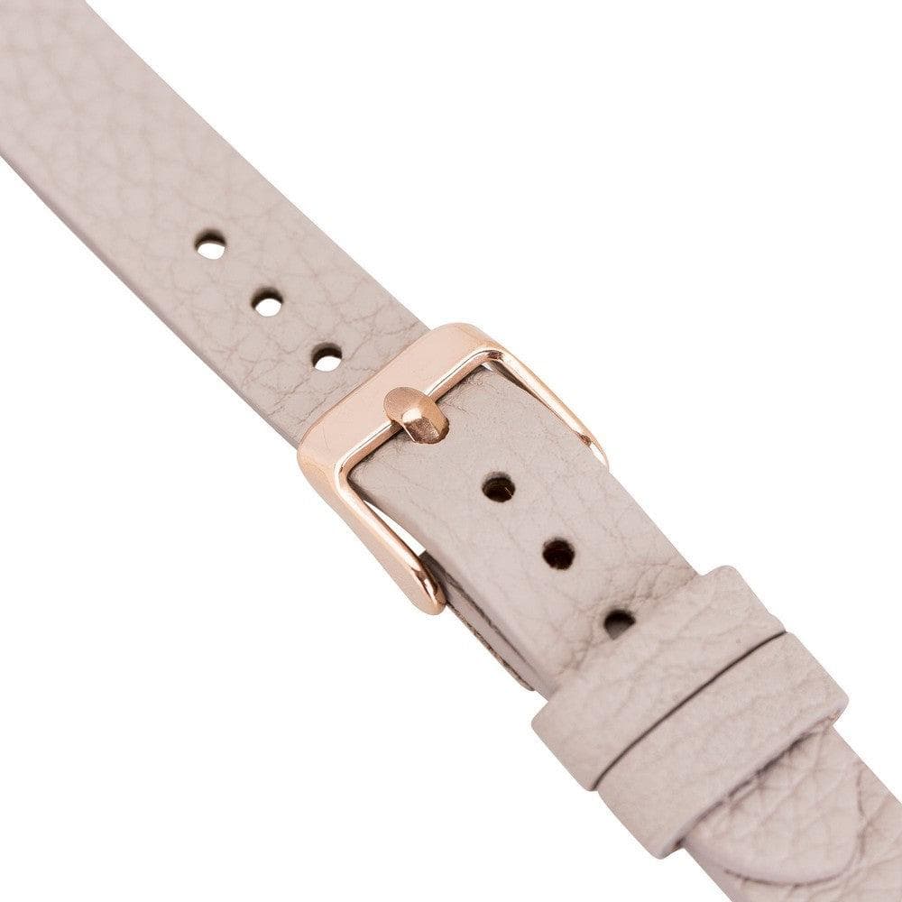 B2B - Leather Fitbit Watch Bands - Ferro Rose Trok Style Bouletta B2B