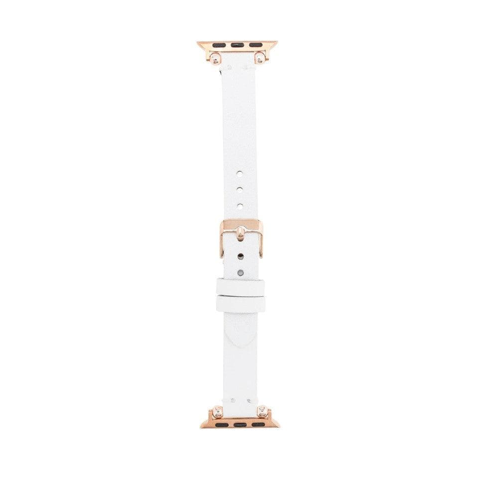 B2B - Leather Fitbit Watch Bands - Ferro Rose Trok Style Bouletta B2B