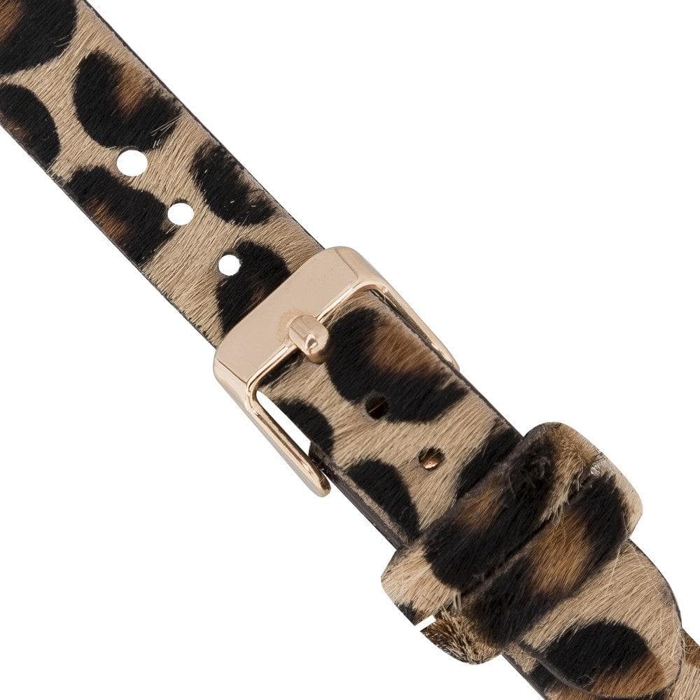 B2B - Leather Fitbit Watch Bands - Ferro Rose Trok Style Bouletta B2B