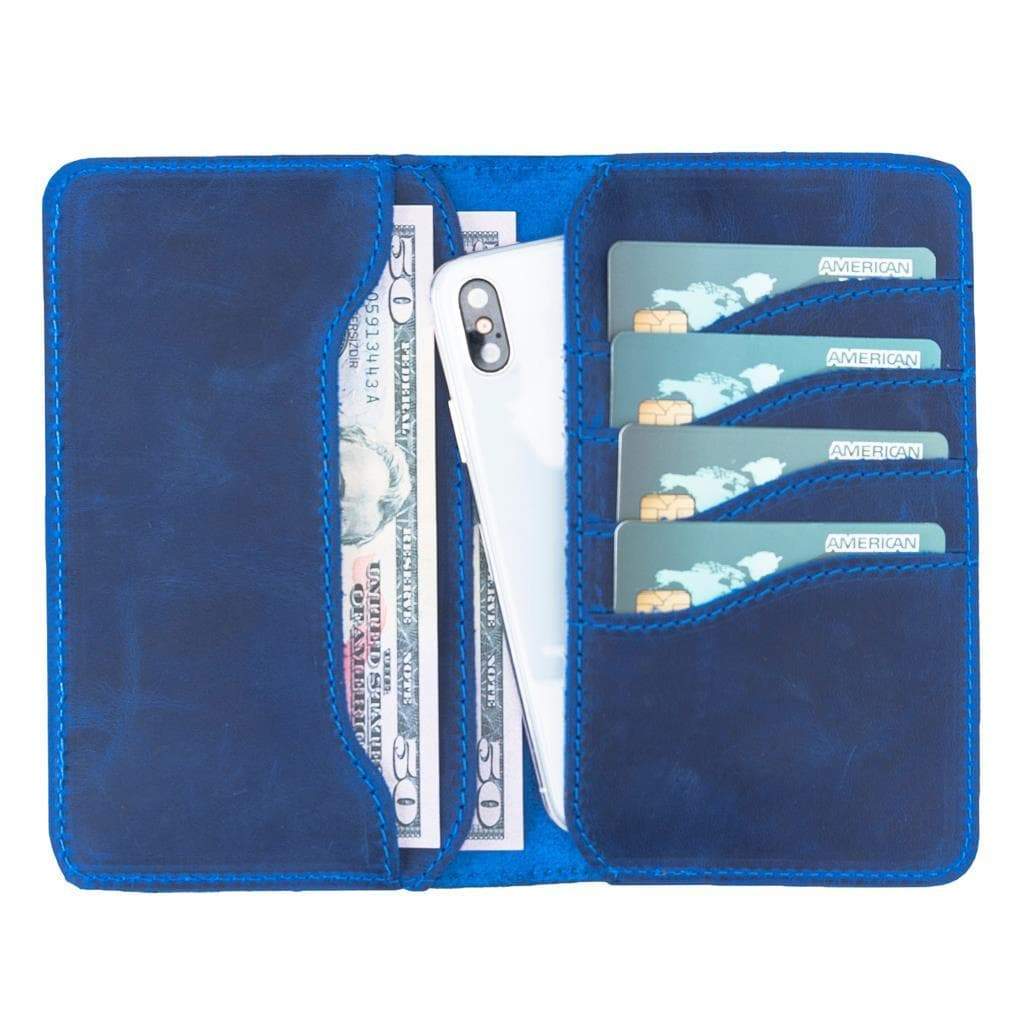 B2B - Leony Universal Wallet Case Sax Blue Bouletta B2B