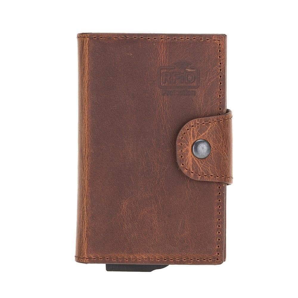 B2B - Mondello Leather Pop-Up Card Holder Bouletta B2B