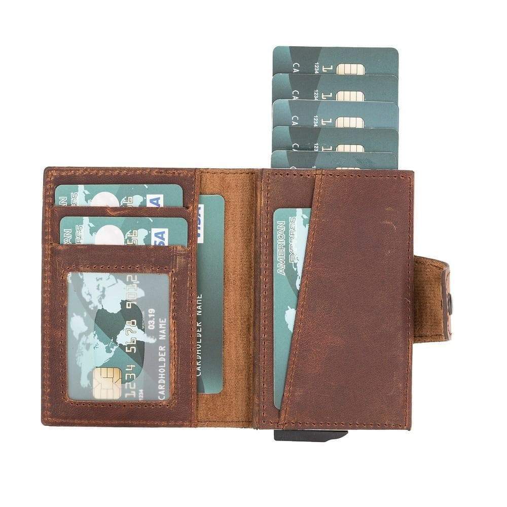 B2B - Mondello Leather Pop-Up Card Holder Bouletta B2B