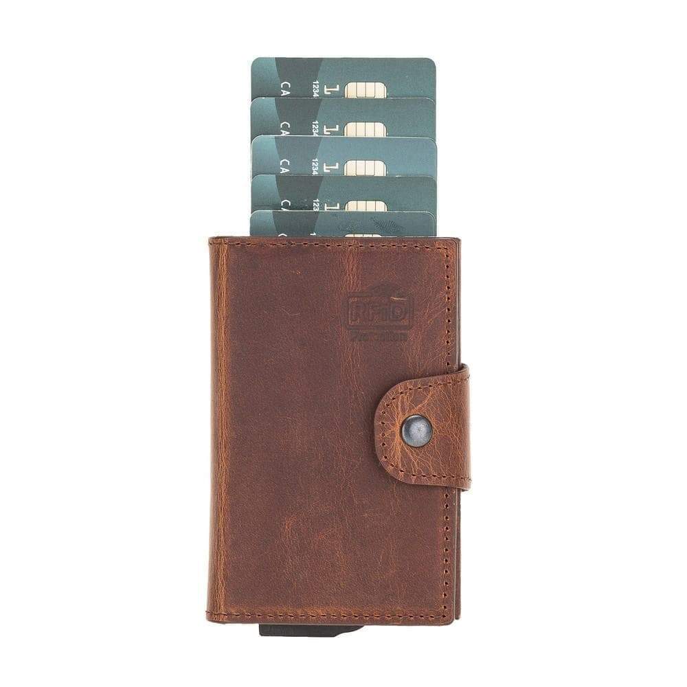 B2B - Mondello Leather Pop-Up Card Holder Bouletta B2B