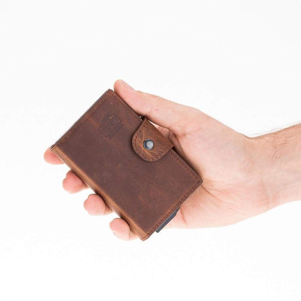 B2B - Mondello Leather Pop-Up Card Holder Bouletta B2B