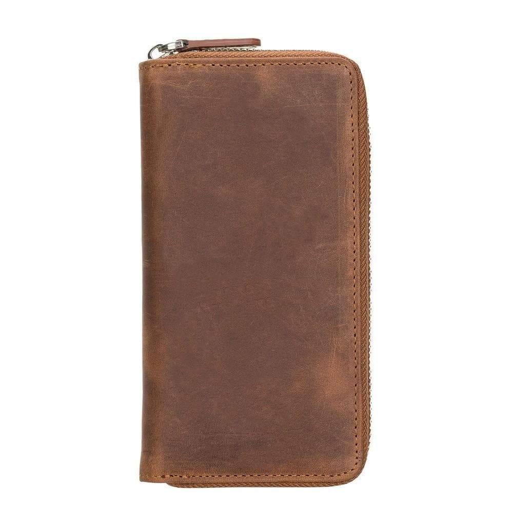 B2B - Ovis Universal Leather Wallet Case 6.5" Bouletta B2B