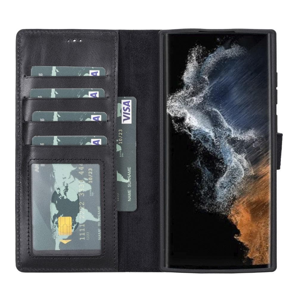 B2B - Samsung Galaxy S22 Series Detachable Leather Case with Window ID / MWWN Bouletta B2B