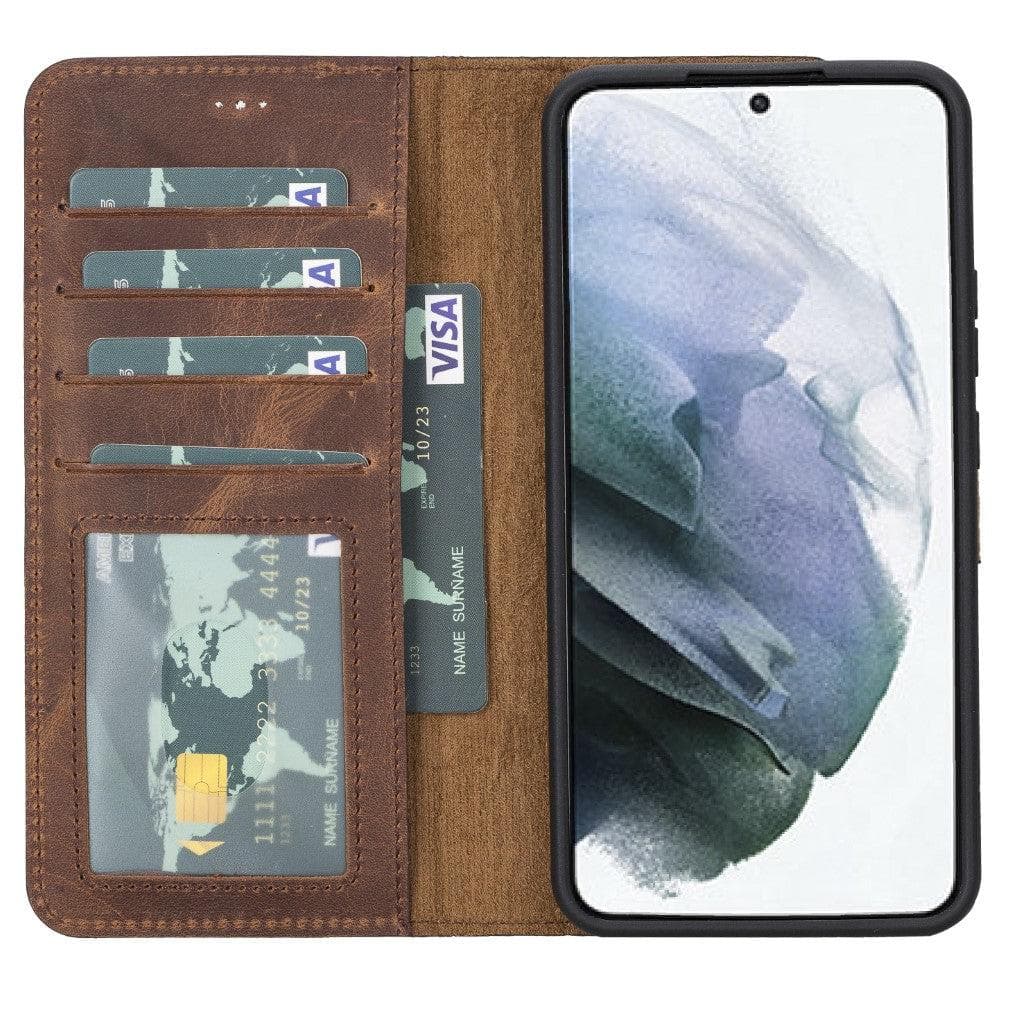 B2B - Samsung Galaxy S22 Series Detachable Leather Case with Window ID / MWWN Bouletta B2B
