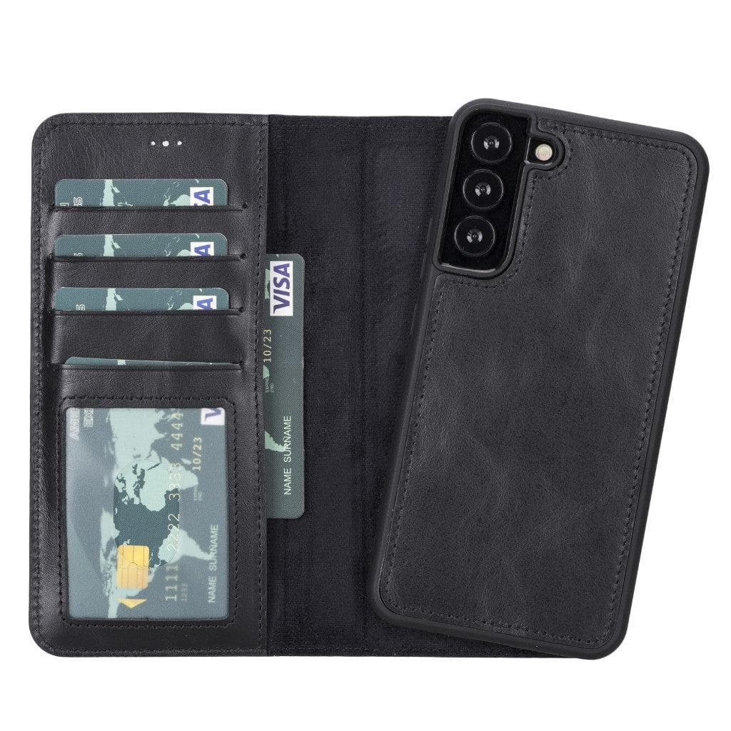 B2B - Samsung Galaxy S22 Series Detachable Leather Case with Window ID / MWWN RST1 / Samsung Galaxy S22 Plus 6.6" Bouletta B2B