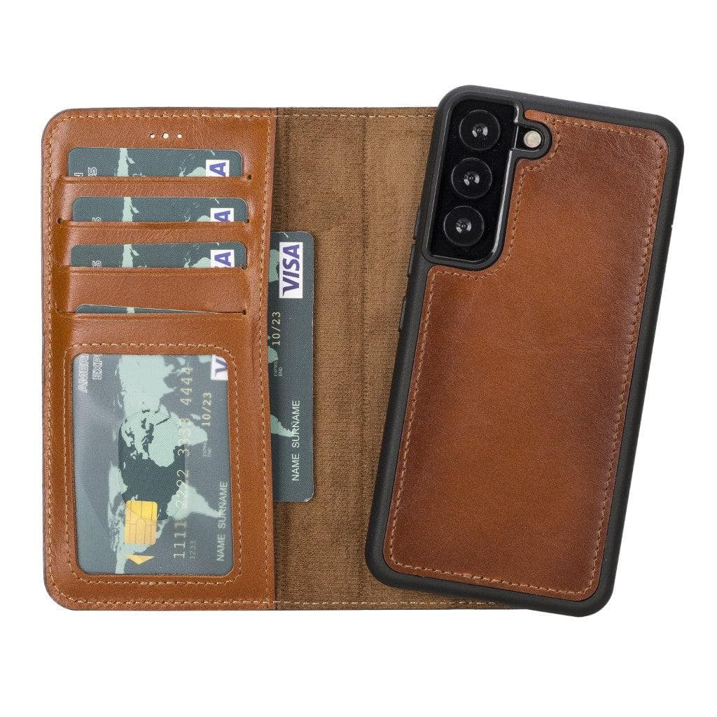 B2B - Samsung Galaxy S22 Series Detachable Leather Case with Window ID / MWWN RST2EF / Samsung Galaxy S22 6.1" Bouletta B2B