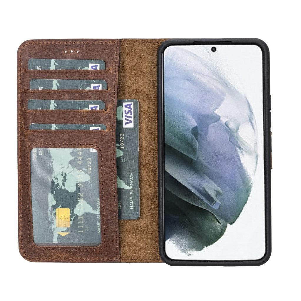 B2B - Samsung Galaxy S22 Series Detachable Leather Case with Window ID / MWWN Bouletta B2B