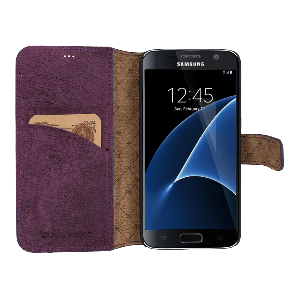 B2B - Samsung Galaxy S7 Detachable Leather Case / WC - Wallet Case G7 Bouletta B2B