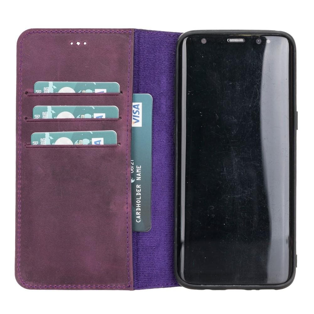 B2B - Samsung Galaxy S8 Plus Leather Case | Detachable Wallet Bouletta B2B
