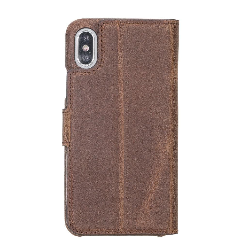 Full Leather Coating Detachable Wallet Case for Apple iPhone X Series Bouletta LTD