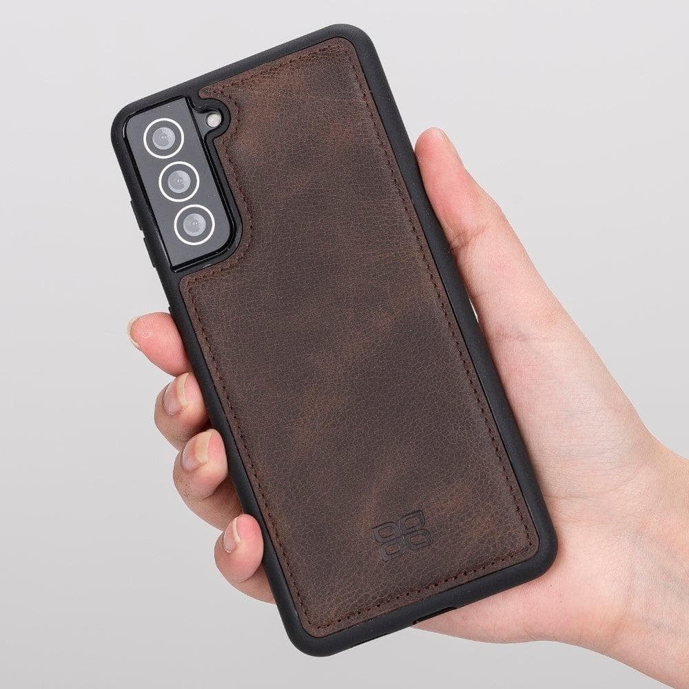 Flex Cover Back Leather Cases for Samsung Galaxy S21 Series Bouletta LTD