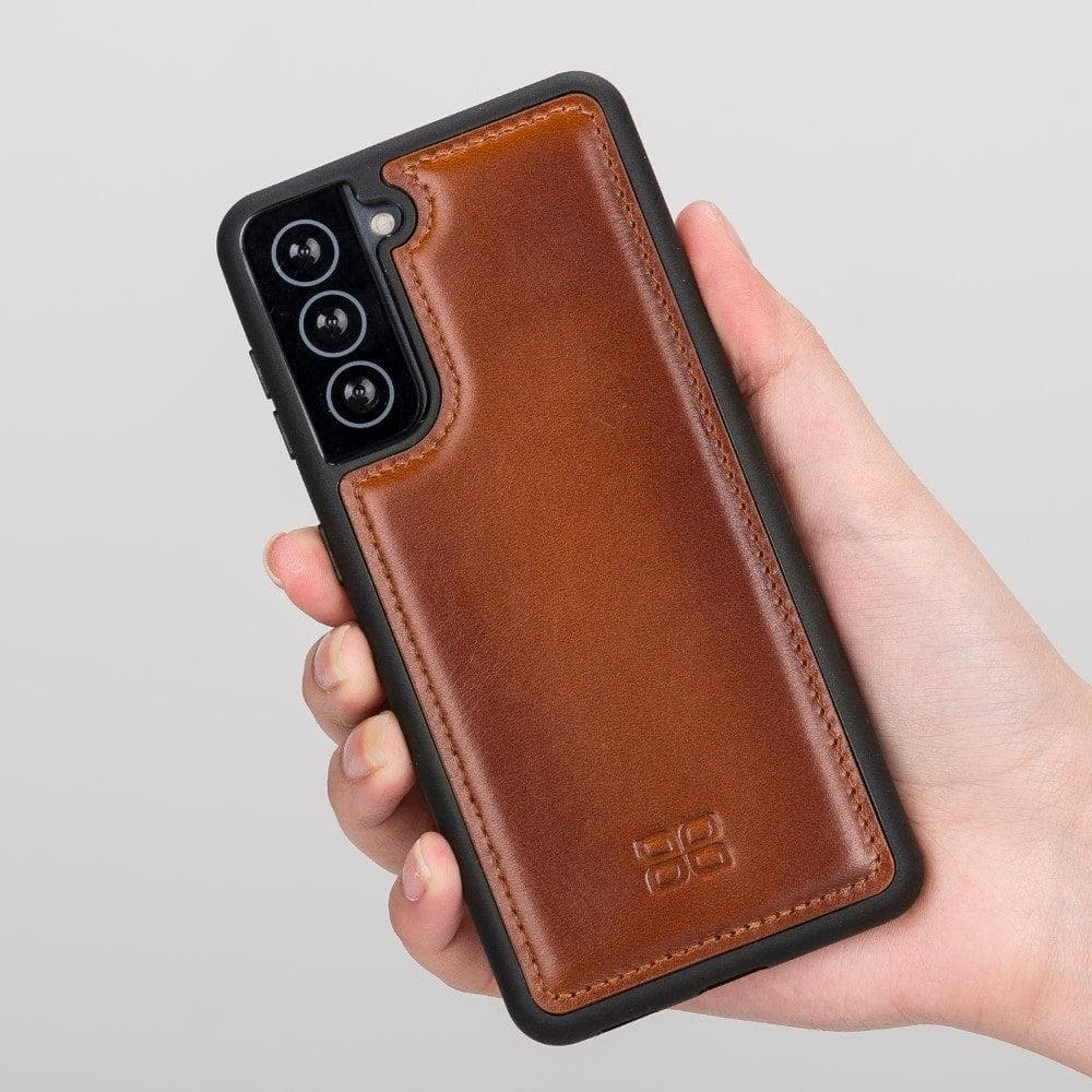 Flex Cover Back Leather Cases for Samsung Galaxy S21 Series Bouletta LTD