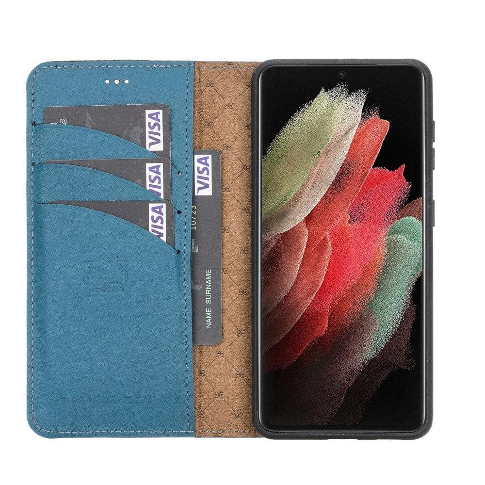 Magnetic Detachable Leather Wallet Cases for Samsung Galaxy S21 Series Bouletta LTD