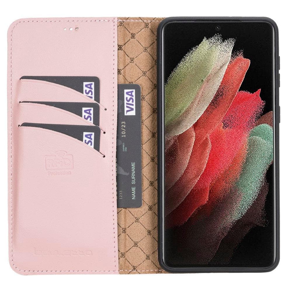 Magnetic Detachable Leather Wallet Cases for Samsung Galaxy S21 Series Bouletta LTD