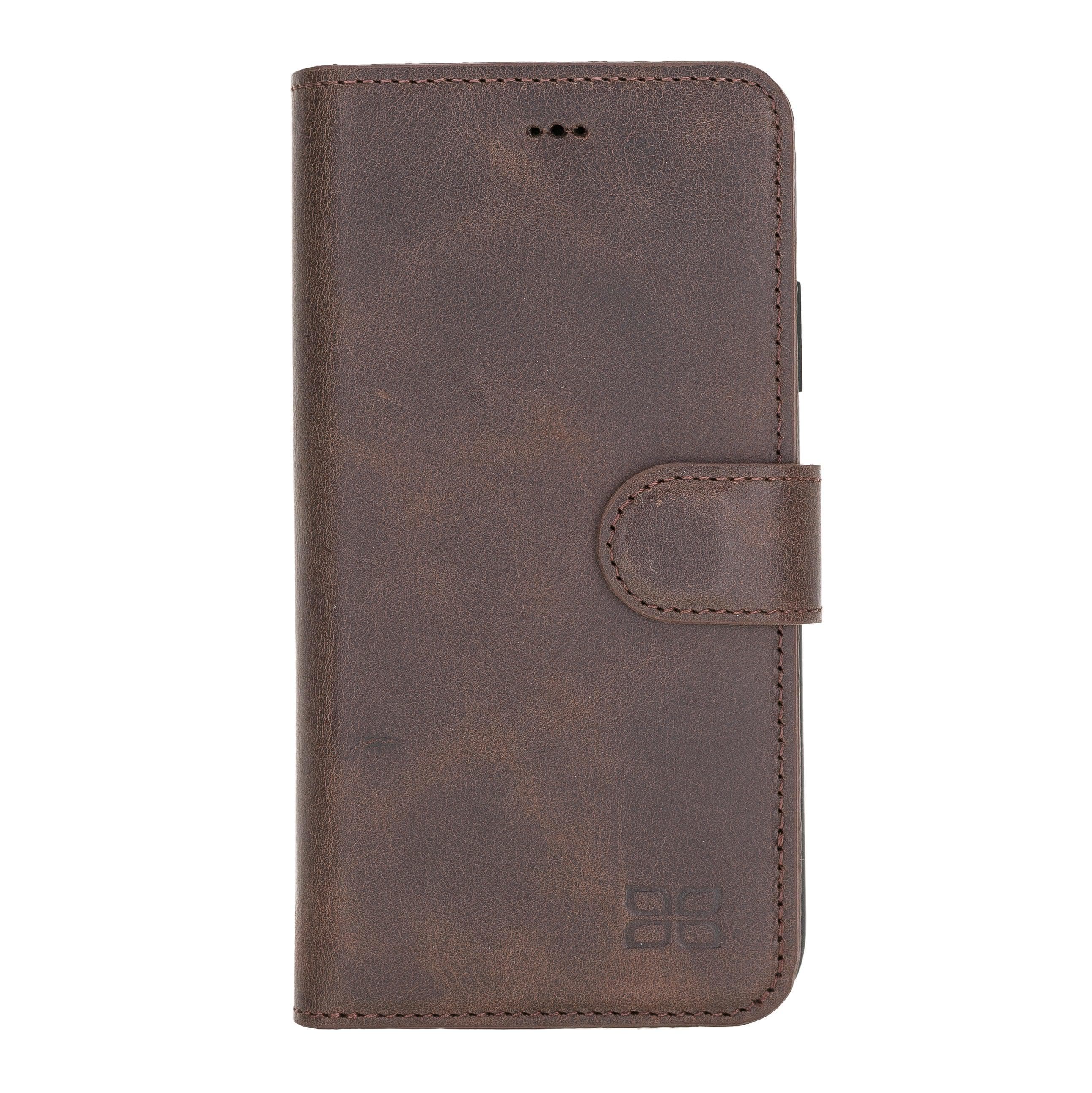 Wallet Folio with ID Slot Leather Wallet Case For Apple iPhone 11 Series Bouletta LTD
