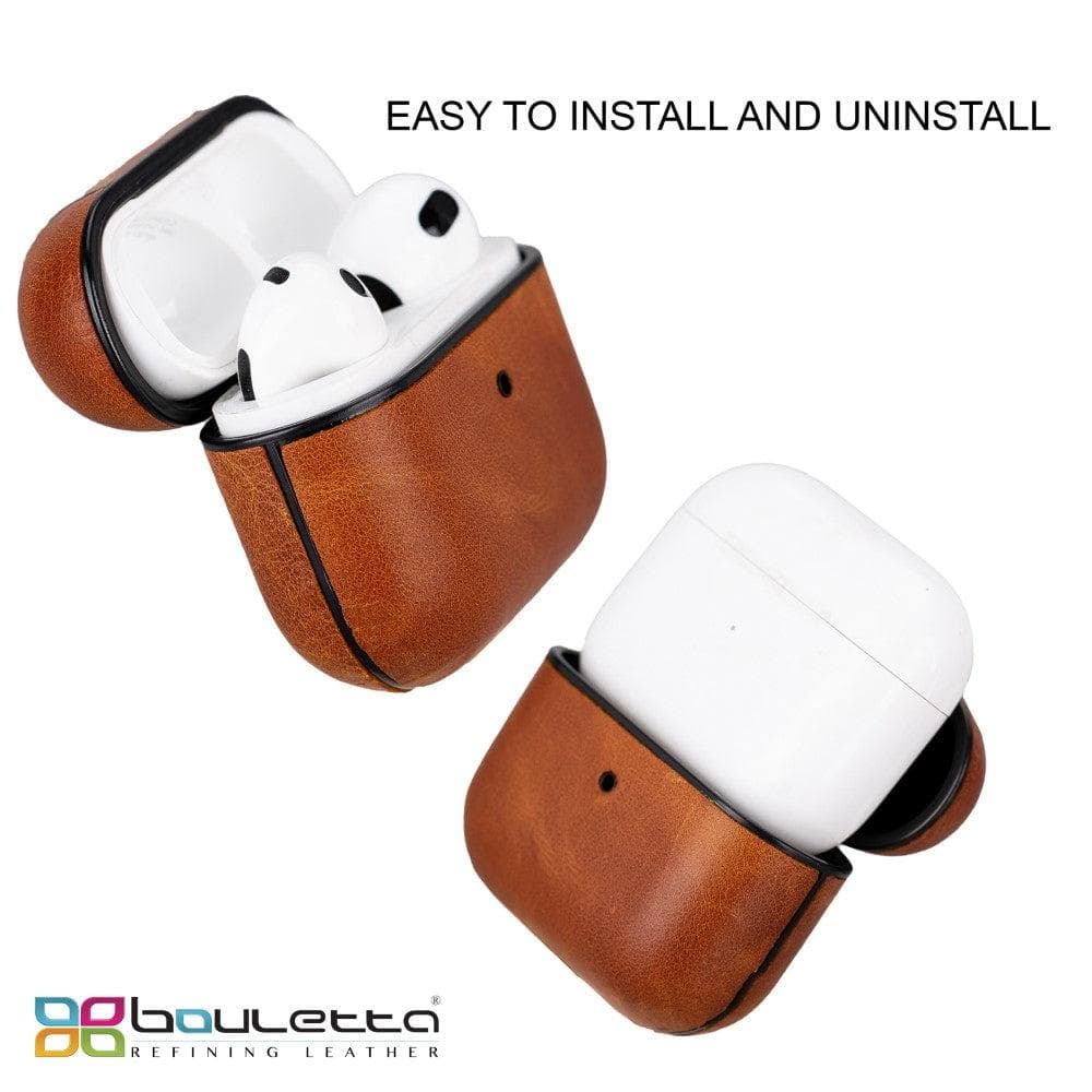 Juni Genuine Leather Cases for Apple AirPods 3rd Generation Bouletta LTD