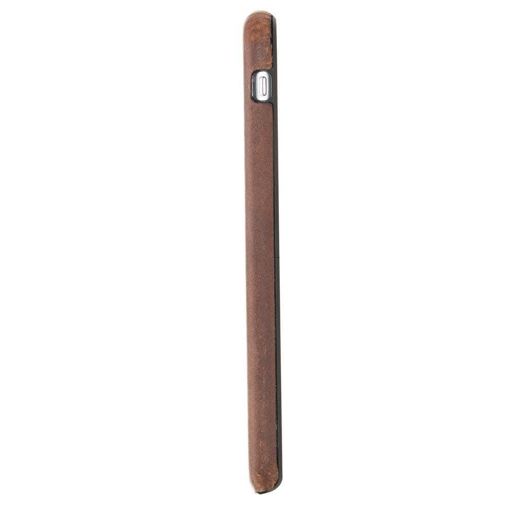 Concept Cover Leather Case for Apple iPhone XR - Antic Brown Bouletta Shop