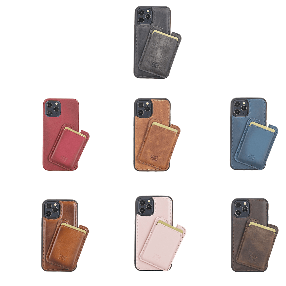 Wallets & Money Clips Maggy Magnetic Leather Card Holder Bouletta Shop