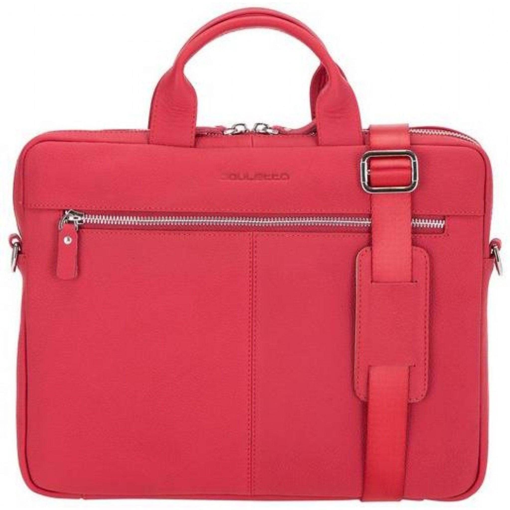 16" Apollo Genuine Leather Bags Apple MacBook Pro / Mac Book Air / Notebook Red Bouletta LTD