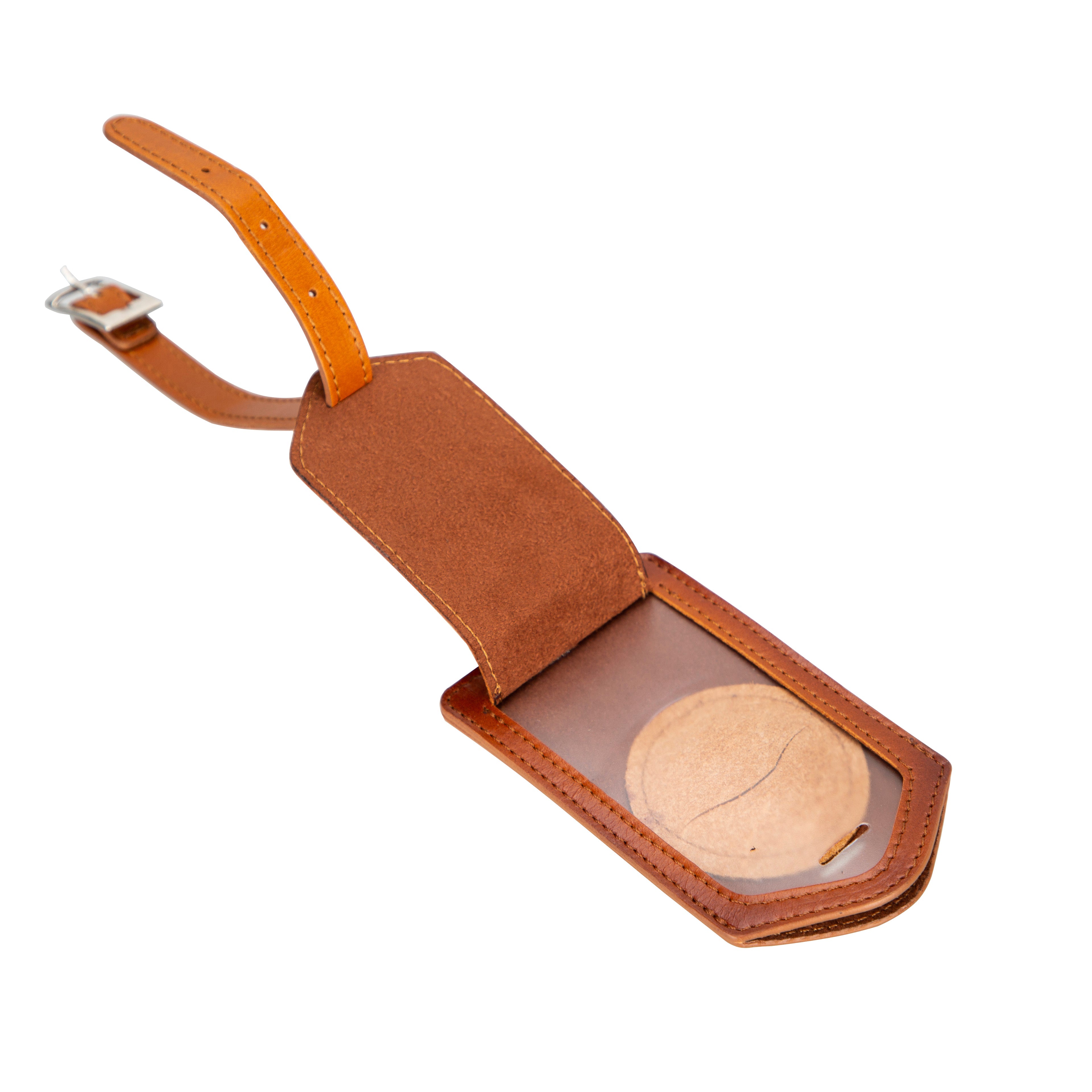 Fluento Leather Luggage Tag