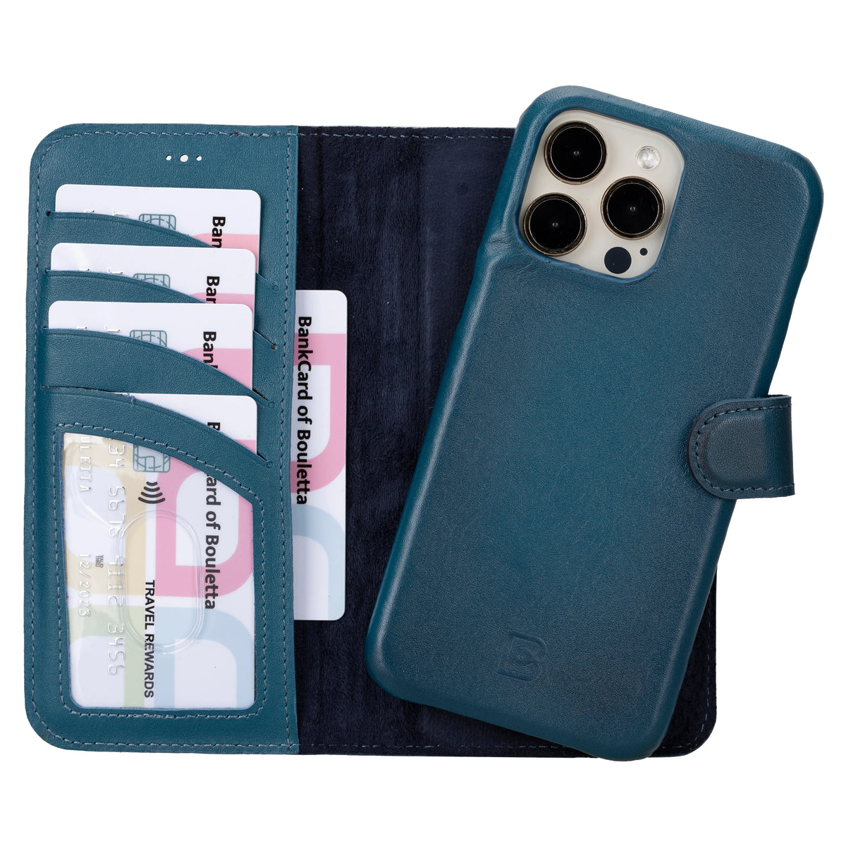 F360 Magic Leather iPhone 16 Pro Detachable Wallet Case