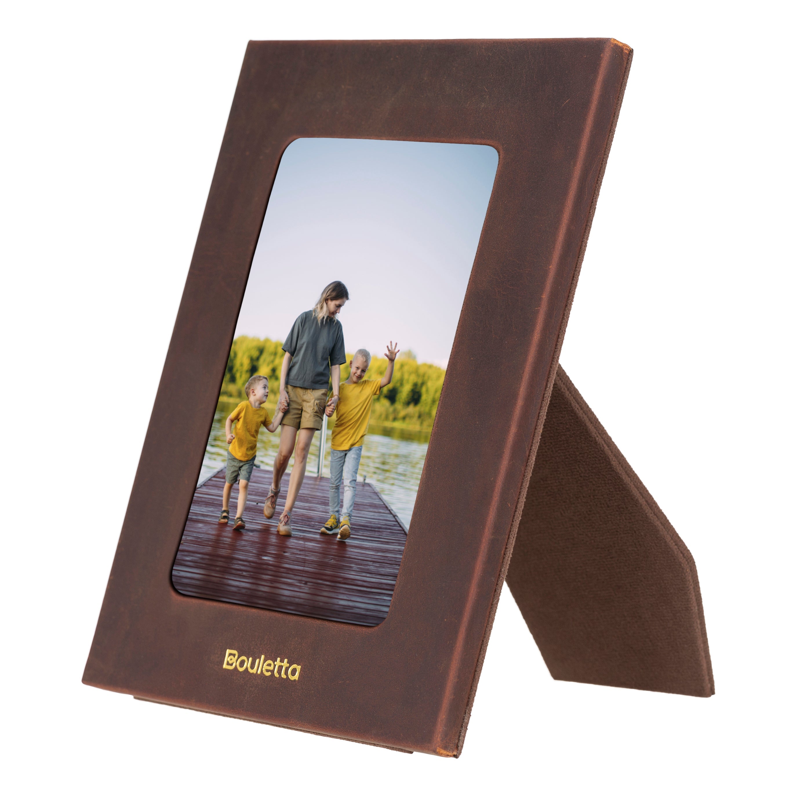 Glowix Leather Photo Frame