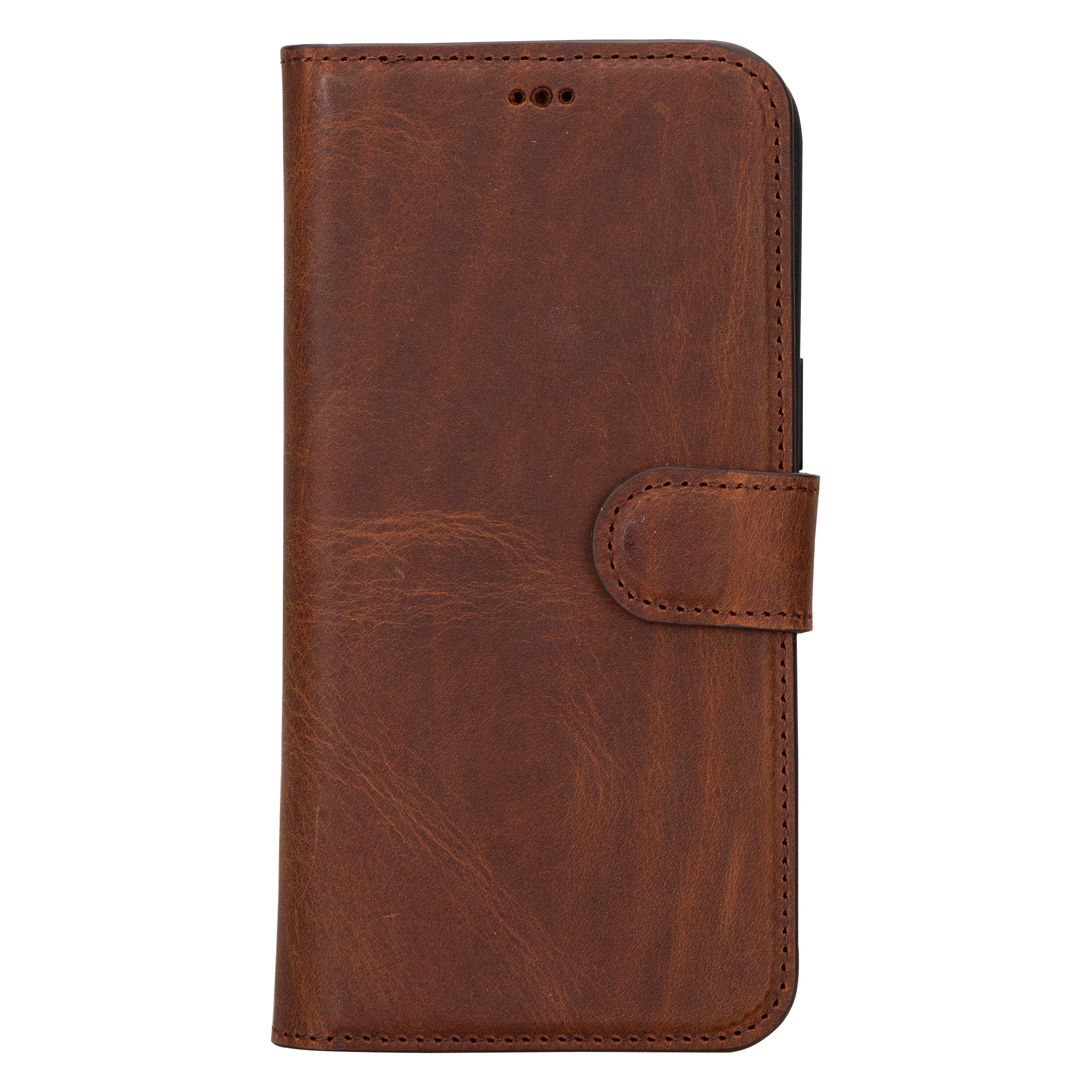 Magic iPhone 16 Series Detachable Genuine Leather Case / MW