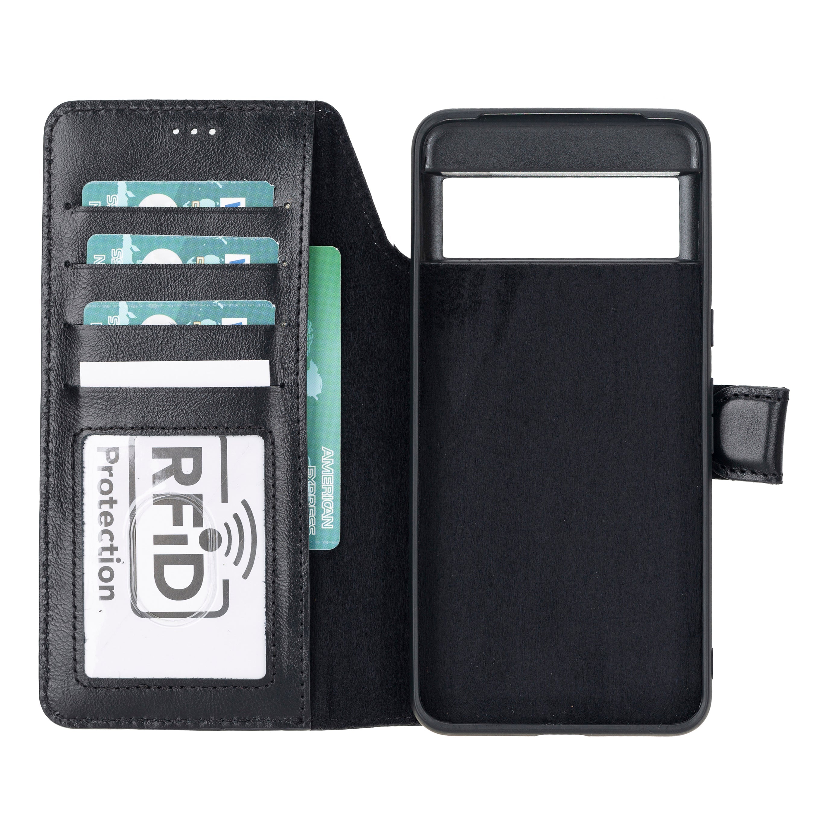 Magic Google Pixel 10 Pro XL Leather Detachable Wallet Case