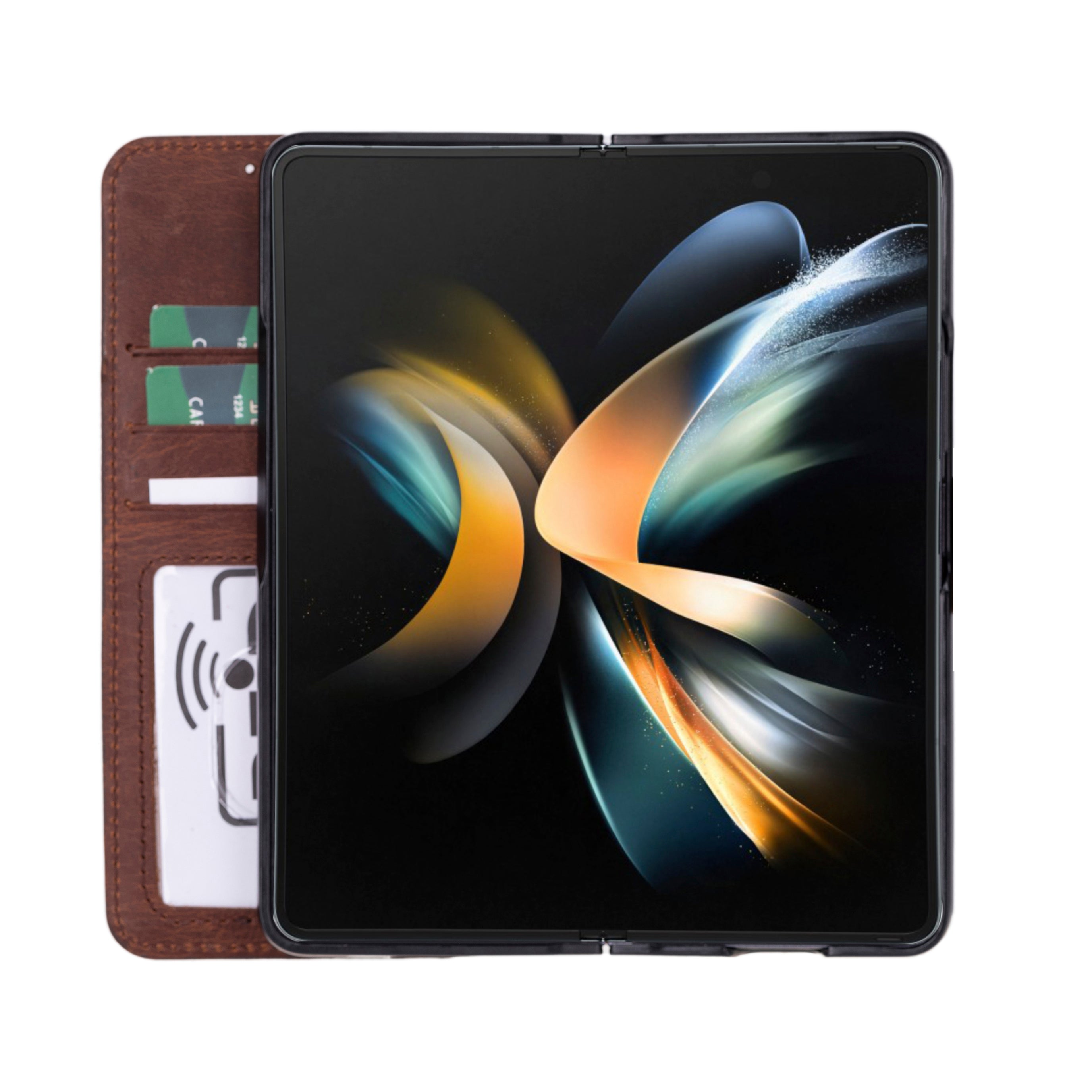 Wallet ID Leather Google Pixel 10 Pro Fold Folio Case