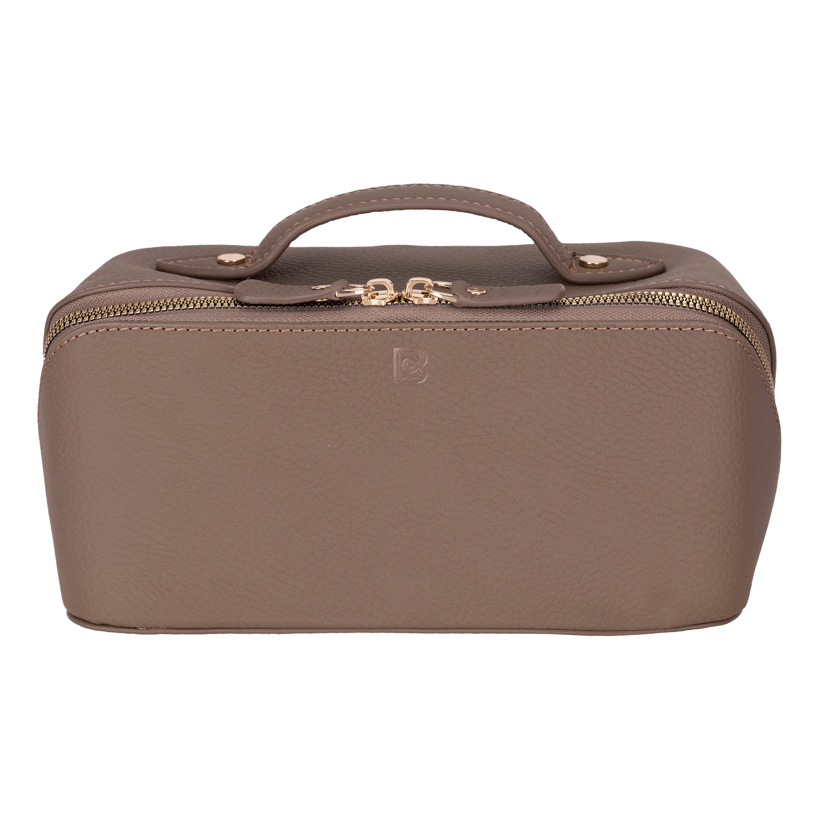 Soluno Leather Make up Bag