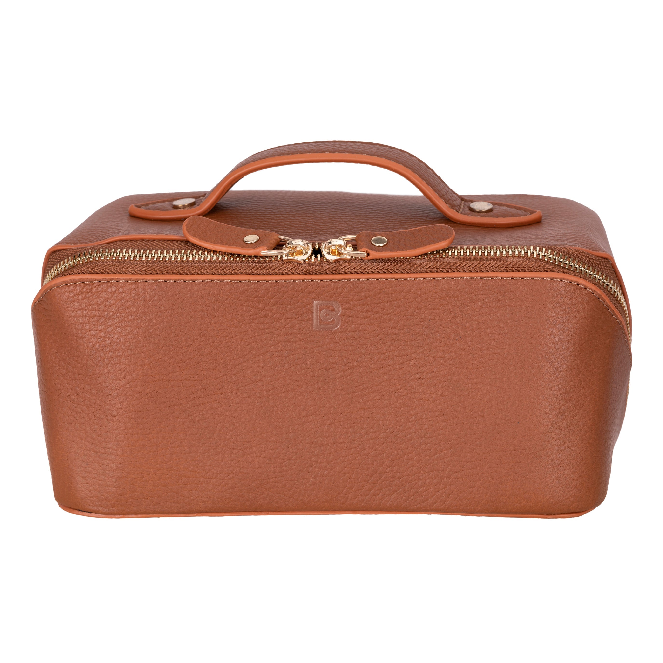 Soluno Leather Make up Bag