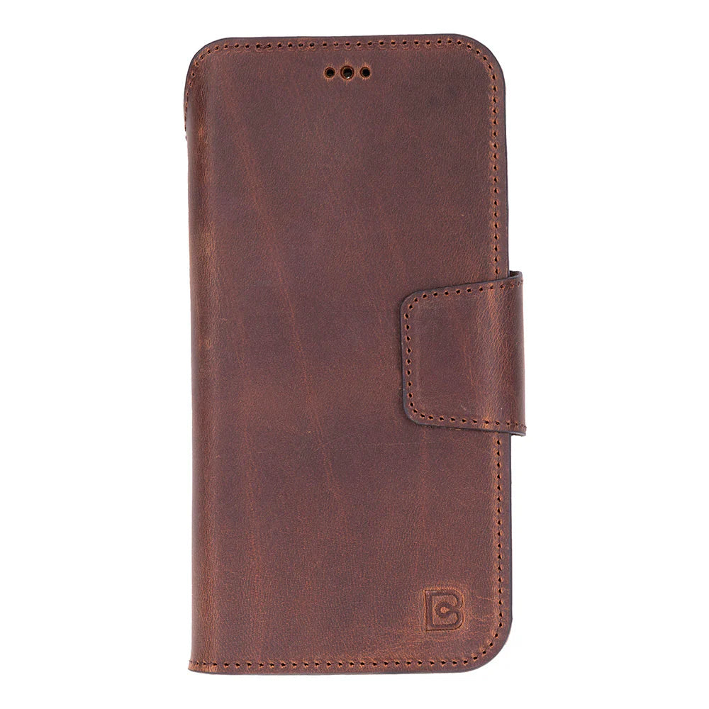 Elite Magic iPhone 17 Pro Detachable Leather Wallet Case
