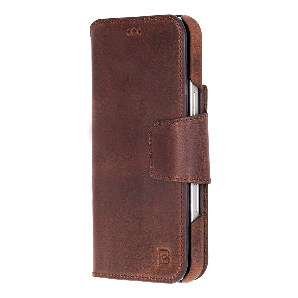Elite Magic iPhone 17 Pro Detachable Leather Wallet Case